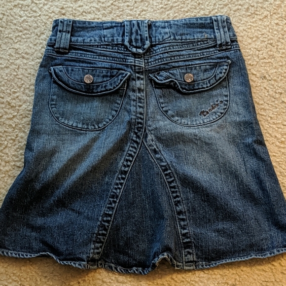Vintage denim skirt - Picture 2 of 2